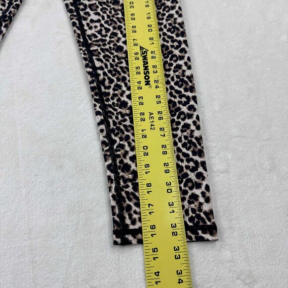 Zyia Active Leopard Print High-Rise Leggings - Picture 9 of 11
